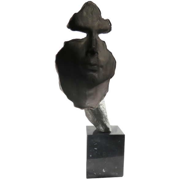 Skulptur "Stille", Hommage an Salvador Dali
