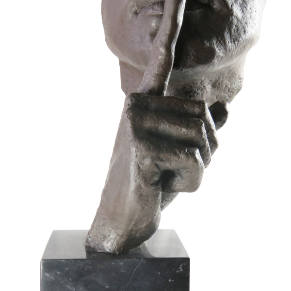 Skulptur "Stille", Hommage an Salvador Dali