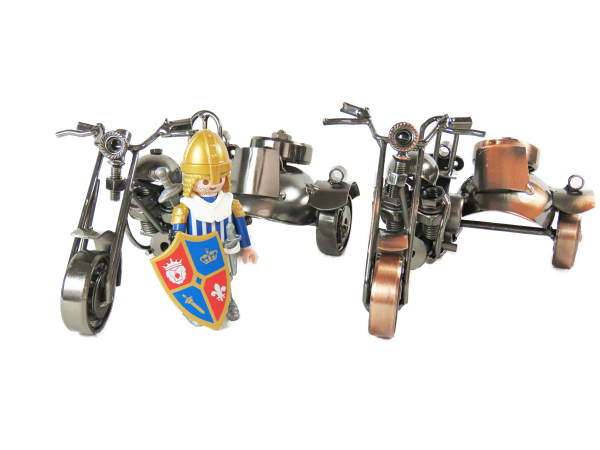 Motorrad mit Beiwagen M18