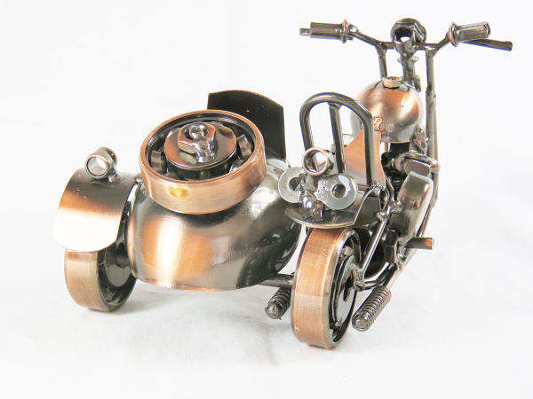 Motorrad mit Beiwagen M18