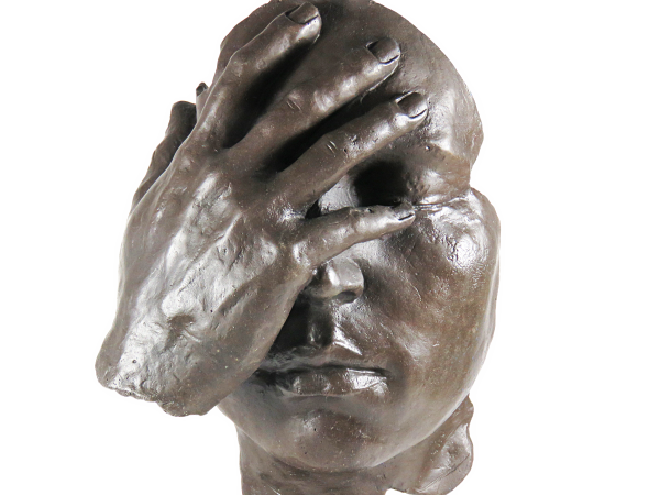 Skulptur "Bedauern", Hommage an Salvador Dali