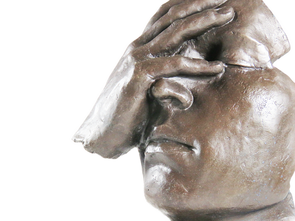 Skulptur "Bedauern", Hommage an Salvador Dali