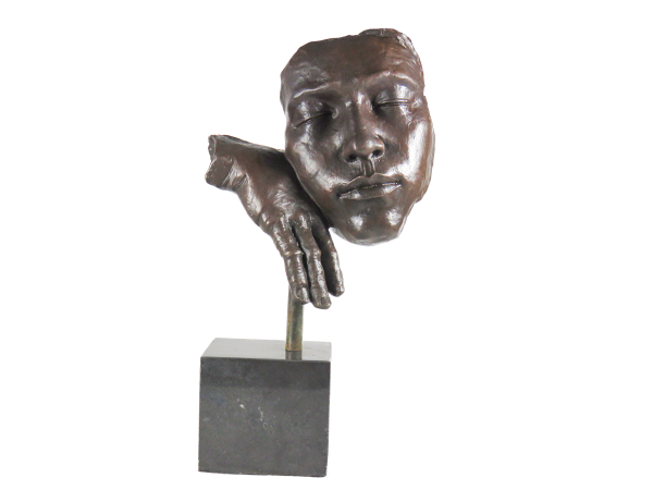 Sculpture "Sleep", Homage to Salvador Dali