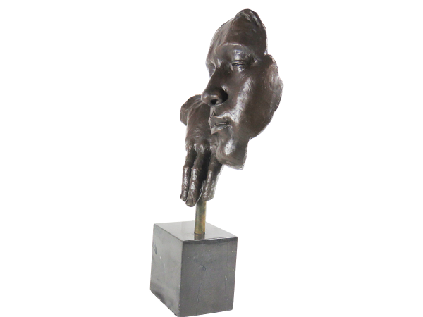 Skulptur "Schlaf", Hommage an Salvador Dali
