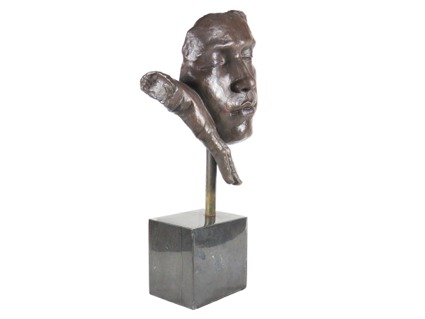 Skulptur "Schlaf", Hommage an Salvador Dali