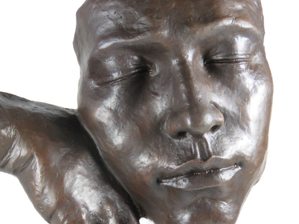 Skulptur "Schlaf", Hommage an Salvador Dali