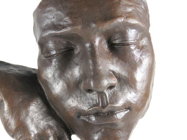 Skulptur "Schlaf", Hommage an Salvador Dali