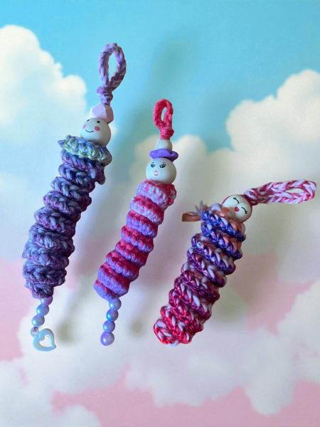 Lucky worms Set V (set of 3)