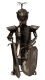 Knight with shield and sword