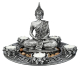 Buddha Deco Plate Bronze