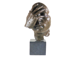 Skulptur "Bedauern", Hommage an Salvador Dali